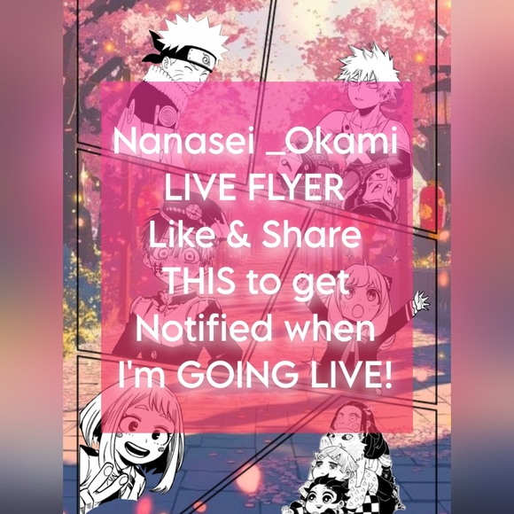 LIKE THIS FLYER TO GET NOTIFIED WHEN IM GOING LIVE. - Picture 2 of 9